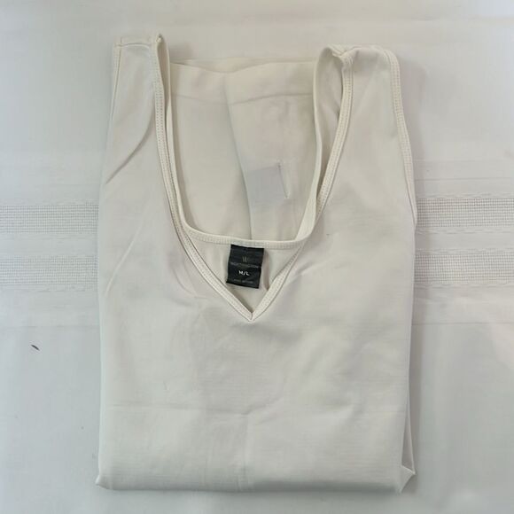 Worthington Off White Sleeveless Tank - Size M/L - Picture 3 of 5